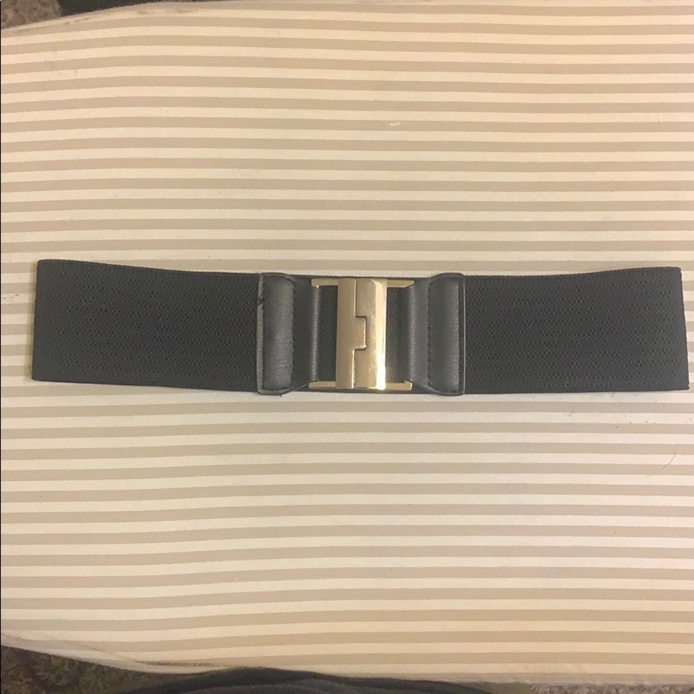 Black Elastic Belt